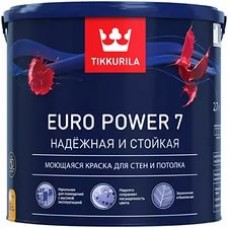 Euro Power 7 моющаяся краска для стен и потолка